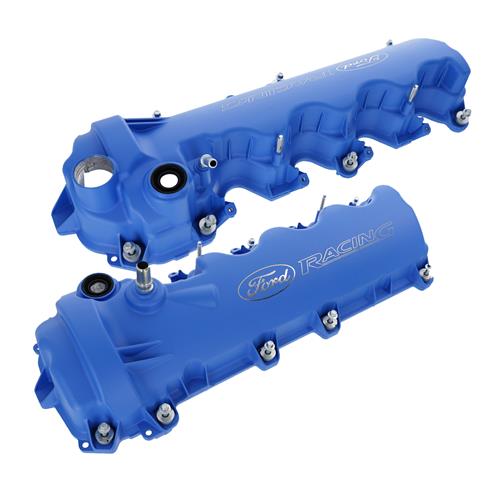2005-2010 Mustang 4.6 3V Ford Racing Valve Covers - Blue