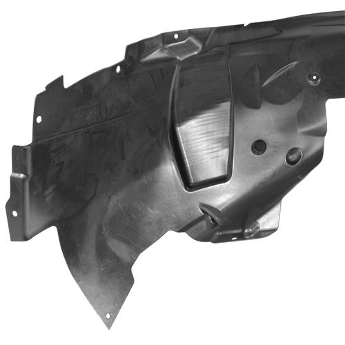Pair Of Front Fender Splash Shields For 1999-2004 Ford Mustang – LH & RH, Plastic, Direct Fit