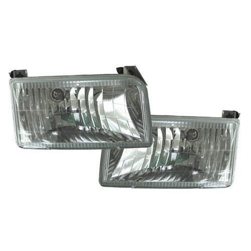 1993-95 F-150 SVT Lightning Clear Diamond Headlights
