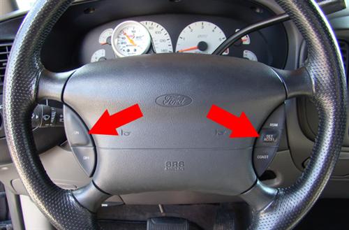 cruise control buttons 2001 f150