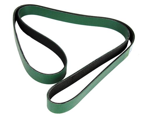 1999-04 F-150 SVT Lightning Gates Green Stripe/FleetRunner Supercharger Drive Belt For 6lb Lower, 2.76" Upper, 100mm Idler