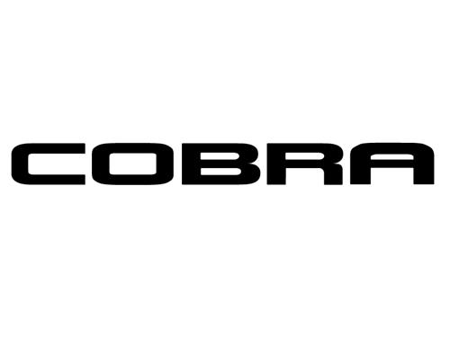 1996-98 Mustang Cobra Rear Bumper Inserts Black