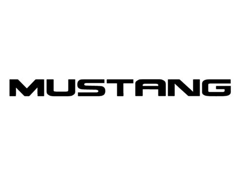 1999-04 Mustang Rear Bumper Insert Decals Black