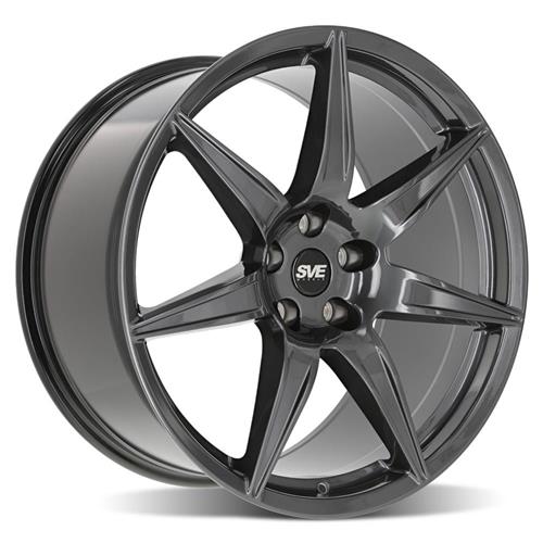 2020-2022 Mustang SVE CFX Forged Wheel Kit - 20x11/11.5 - Gloss Graphite GT500
