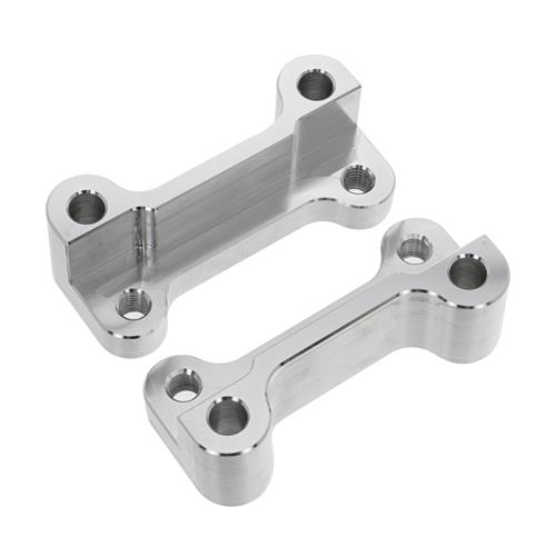 2005-2014 Mustang GT500 Rear Brake Rotor Adapter Bracket Kit - 13.8"