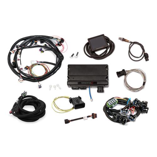 Holley EFI Ford Terminator X MPFI w/ Universal Ford Harness 5.0|5.8 550-937