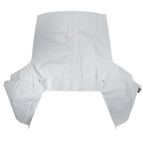 1983-1990 Mustang Kee Convertible Top Kit w/ Glass Window - White
