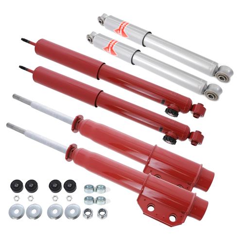 1984-1986 SVO or 1987-1993 Mustang w/ Factory 5.0 KYB AGX Strut & Shock Kit  w/ Quad Shocks by KYB