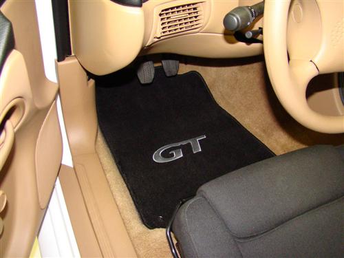 Mustang Floor Mats W Gt Logo Black 94 04 012151 4391 4411