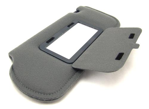 1985-86 Mustang TMI Sun Visors with Vanity Mirror  - Charcoal / SVO Gray
