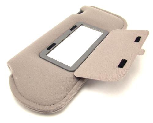 1990-92 Mustang TMI Sun Visors with Vanity Mirror  - Titanium Gray