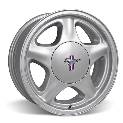 1979 93 Mustang Pony Wheel Ford Licensed Center Cap Kit 16x7 Silver By 5 0 Resto