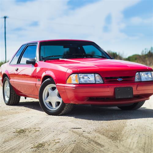 Mustang Pony Wheel & Center Cap - 17x10 Silver (79-93)