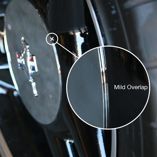 1979-1993 Mustang SVE 4 Lug 93 Cobra R Style Wheel - 17x8 - Black