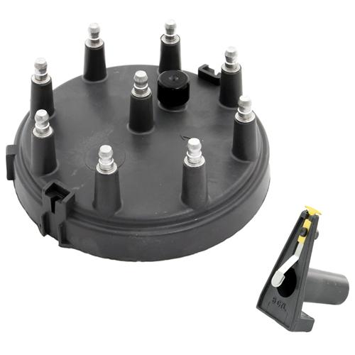 SCITOO Ignition Distributor Cap and Rotor Compatible with 1984-1997 Ford Econoline/Mustang/Thunderbird for 8233 