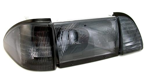 SVE Mustang Smoked Headlight Kit (87-93) - LMR.com