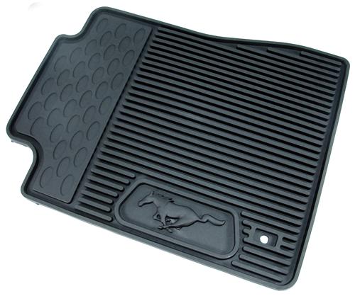 Ford mustang rubber floor mats pony #1