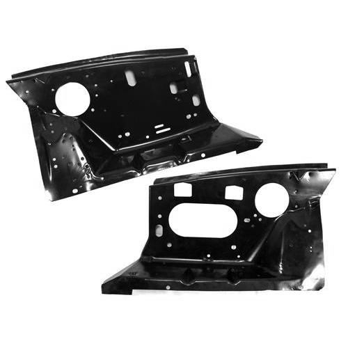 Mustang Front Fender Apron Pair w/ Factory Holes (8693)