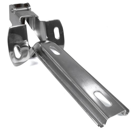 Mustang Hood Hinge Pair Polished Stainless Steel (79-93)