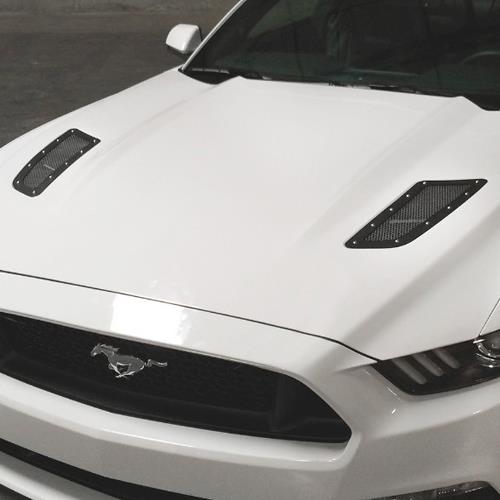 2015-17 Mustang Speed Mesh Hood Vent Kit GT