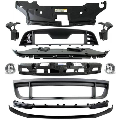 Front Bumper Upper Mounting Bracket For 2013-2014 Ford Mustang Base GT.