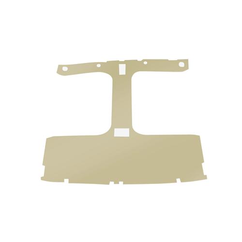 1985-88 Mustang TMI Cloth Headliner w/ ABS Board Sand Beige - W/ T-Tops Hatchback