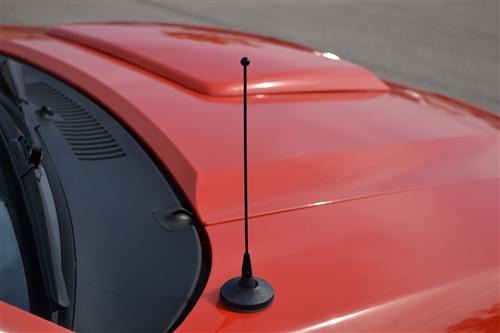 Fits Ford Mustang Short Radio Antenna 3.5" Black Billet Stealth Stubby 1979-2009