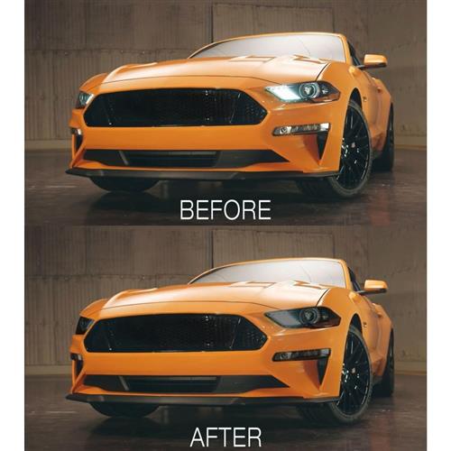 2018-22 Mustang Anchor Room Smoked Front Light Tint Kit