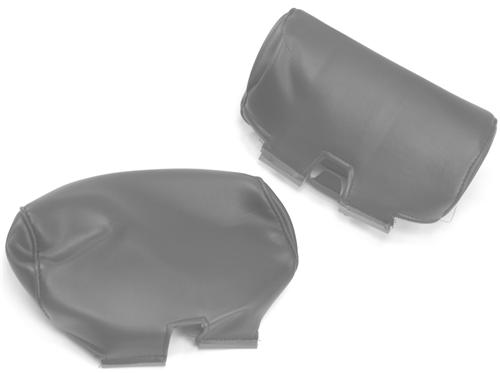 1999-2004 Mustang TMI Large Headrest Pair Medium Graphite