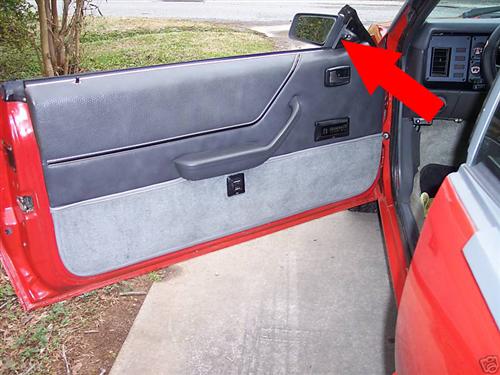 1981-86 Mustang Convertible & T-Top Front Run Channel Weatherstrip