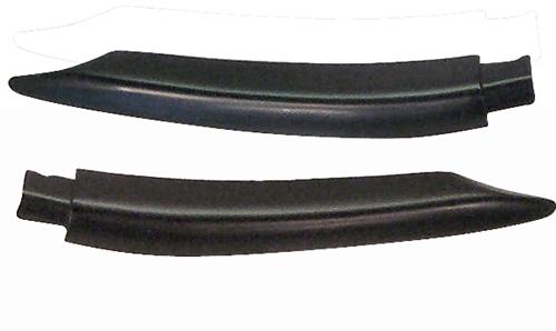 1988-93 Mustang Door Belt Molding Extensions Convertible