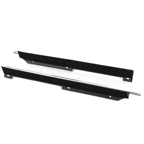 1990-93 Mustang Convertible Inner Quarter Window Belt Weatherstrip - Pair