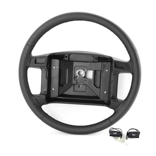 Mustang Replacement Steering Wheel & Horn Buttons Black (9093)