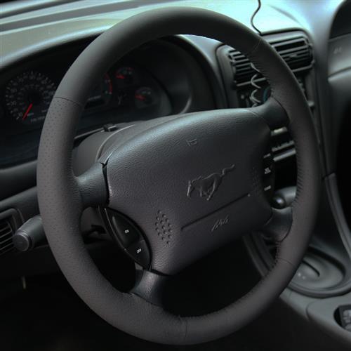 1999-04 Mustang SVE FR500 Style Steering Wheel - Dark Charcoal Gray