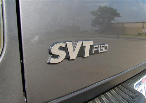 1999-2004 F-150 SVT Lightning SVT F150 Tailgate Emblem