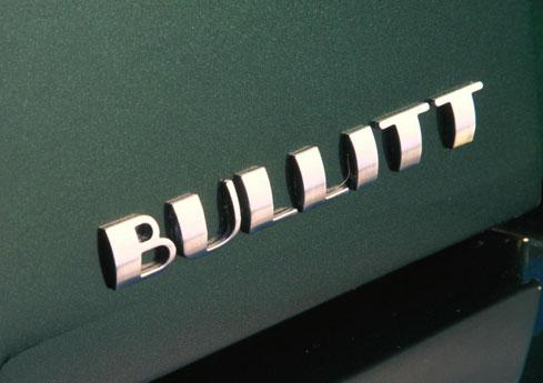 Bullitt emblem ford mustang trunk #7