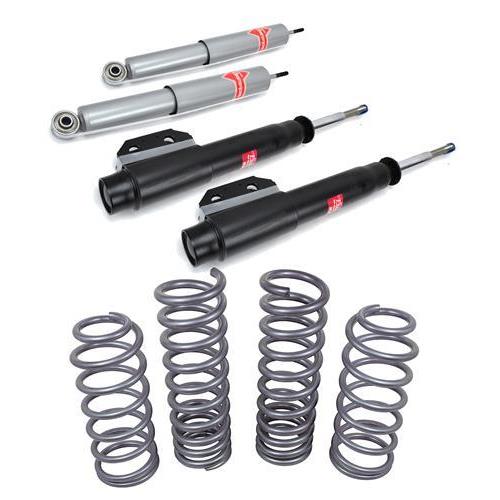 Mustang SVE Lowering Springs w/ Kyb GasAJust Shock & Strut Kit (9404)