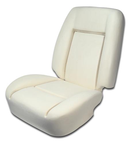 1983 GT Seat Foam, WITHOUT Knee Bolsters--: Classic Car Interior