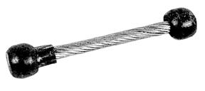 1983-93 Mustang 2.25" Clutch Cable 2.3