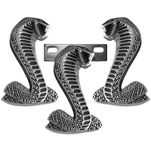 Mustang Cobra Grille And Fender Emblem Kit (9404) LMR