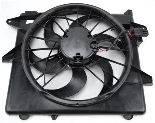 Radiator Cooling Fan Motor Blade Shroud for 05-14 Ford Mustang New