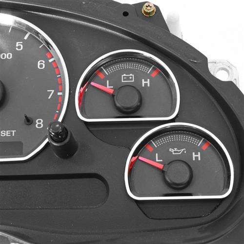 Mustang Chrome Gauge Trim Kit (9404)