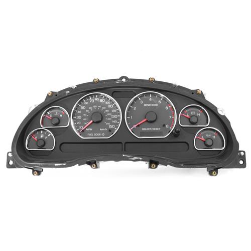 Mustang Chrome Gauge Trim Kit (9404)