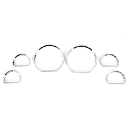Mustang Chrome Gauge Trim Kit (9404)