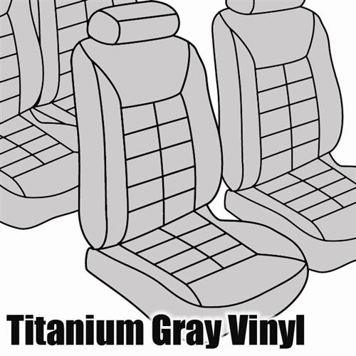 tmi upholstery mustang gt 1992 titanium gray