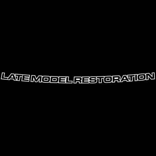 1994-04 Mustang Late Model Restoration Windshield Banner  - White