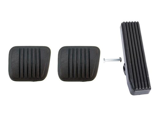 Mustang Pedal Pad Kit for Manual Transmission Except Svo (79-84)