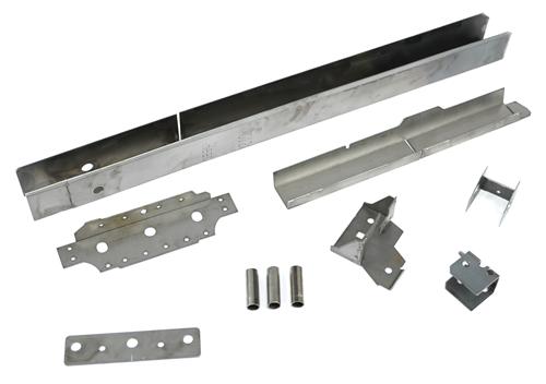 1979-93 Mustang Smooth Full Frame Rail Kit - LH