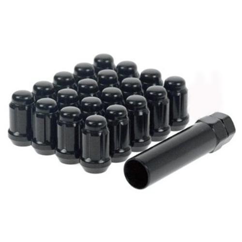 Buyer Needs to Review The spec 20pcs 1.87 Black 1/2-20 UNF Wheel Lug Nuts fit 1969 Ford Mustang May Fit OEM Rims