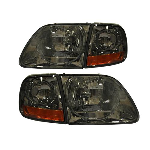 F150 SVT Lightning Smoked Headlight Kit (9904) LMR